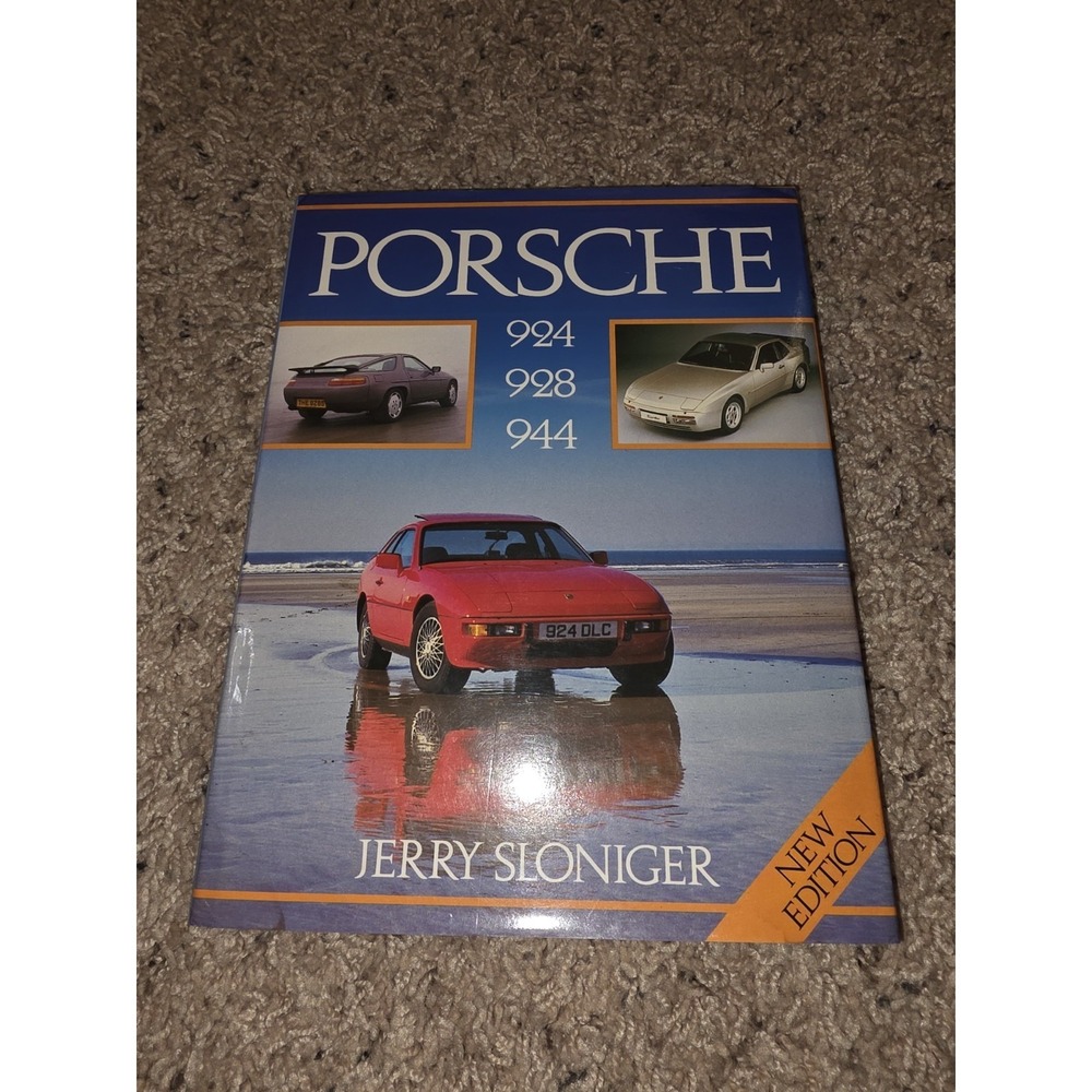 Porsche 924 928 944 Rare Book by Jerry Sloniger Osprey classic Sports Cars